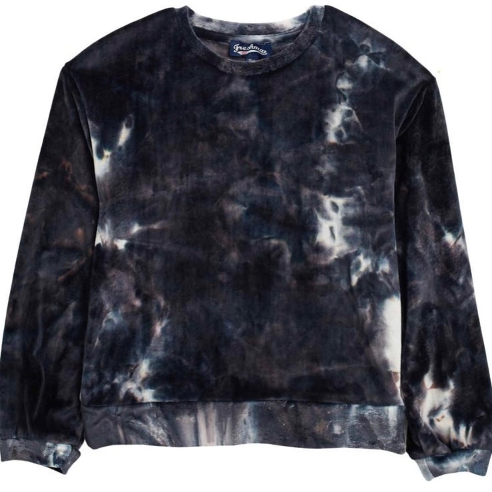 Freshman girls- kids velour sweatshirt- S- 7/8